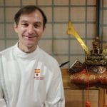Pedro Espina en Soy, su templo de la cocina japonesa