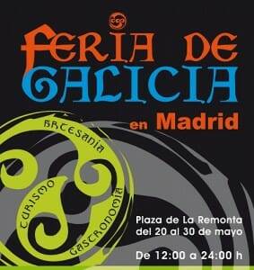 Cartel de Fergal, la Feria de Galicia en Madrid