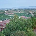 Espectaculares vistas desde el torreón del Hotel, punto más alto de Laguardia
