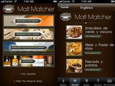 Malt Matcher para iPhone