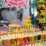 Los zumos de frutas también tienen un gran éxito entre los turistas