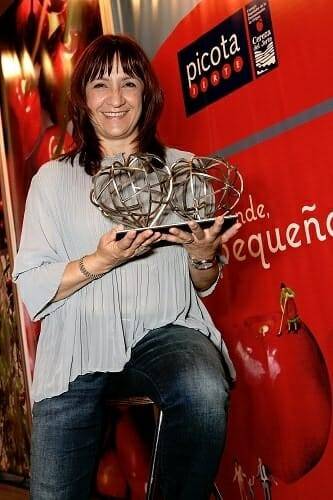 Blanca Portillo recibió el Premio a la Excelencia Picota del Jerte, concedido por el Consejo Regulador de la D.O. Cereza del Jerte