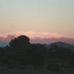 Sierra Nevada al atardecer