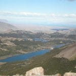 Vista del llano patagónico
