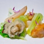 Bivalvos: ostras, navajas y berberechos con aroma de hinojo
