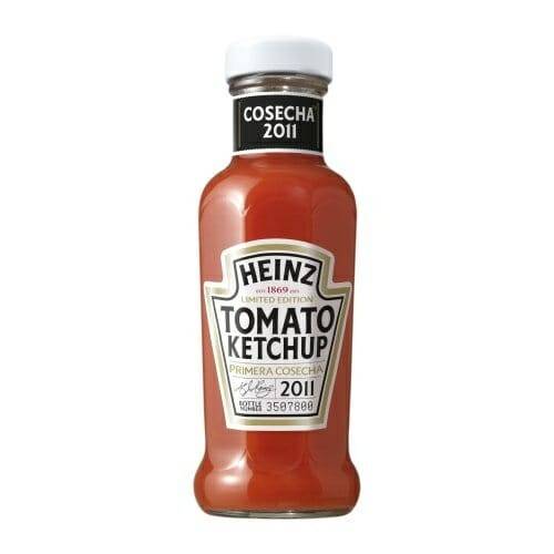 Botella del Ketchup Heinz Primera Cosecha