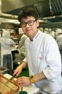 Jung Sik Yim en la cocina del Hotel Palace de Madrid