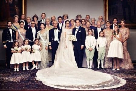 Fotografía oficial de la boda (Imagen: Ewa-Marie Rundquist, The Royal Court)