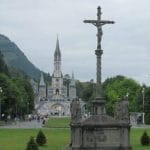 La explanada de Lourdes