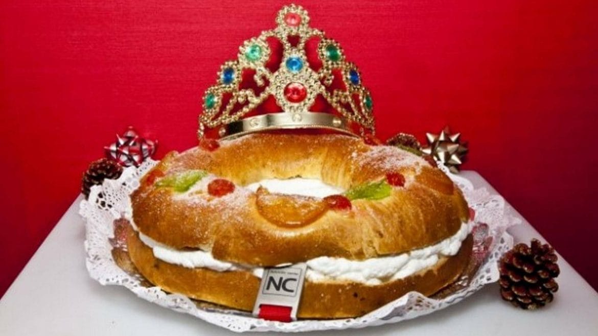 Roscón de Reyes saludable con masa fermentada