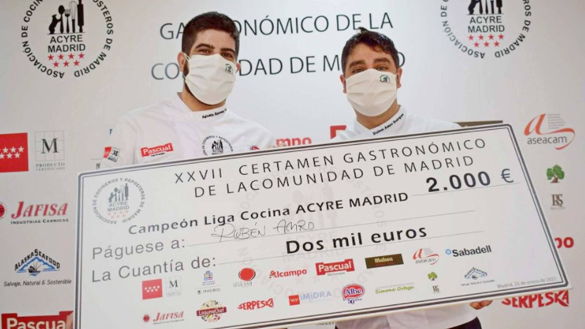 Rubén Amro y Agus Herrera, los mejores cocineros de Madrid