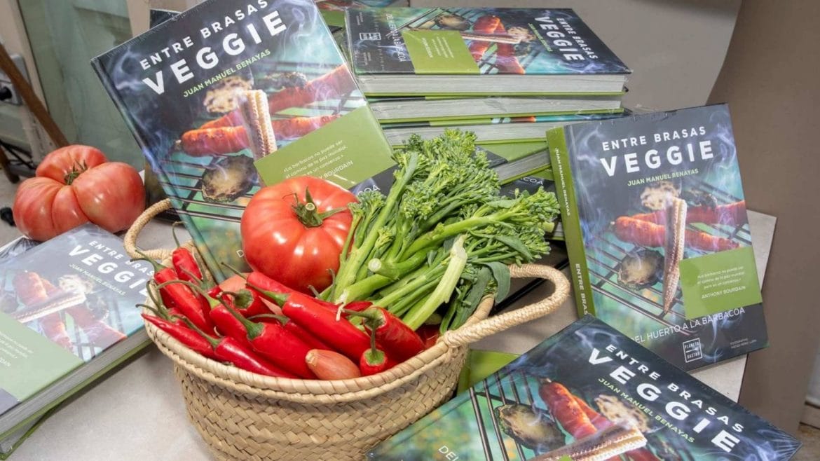 Se presenta en Madrid el libro “Entre brasas veggie”: un homenaje a las barbacoas con vegetales