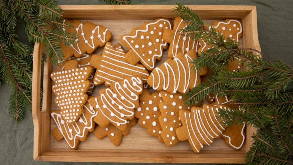 Receta de galletas de Navidad con avena