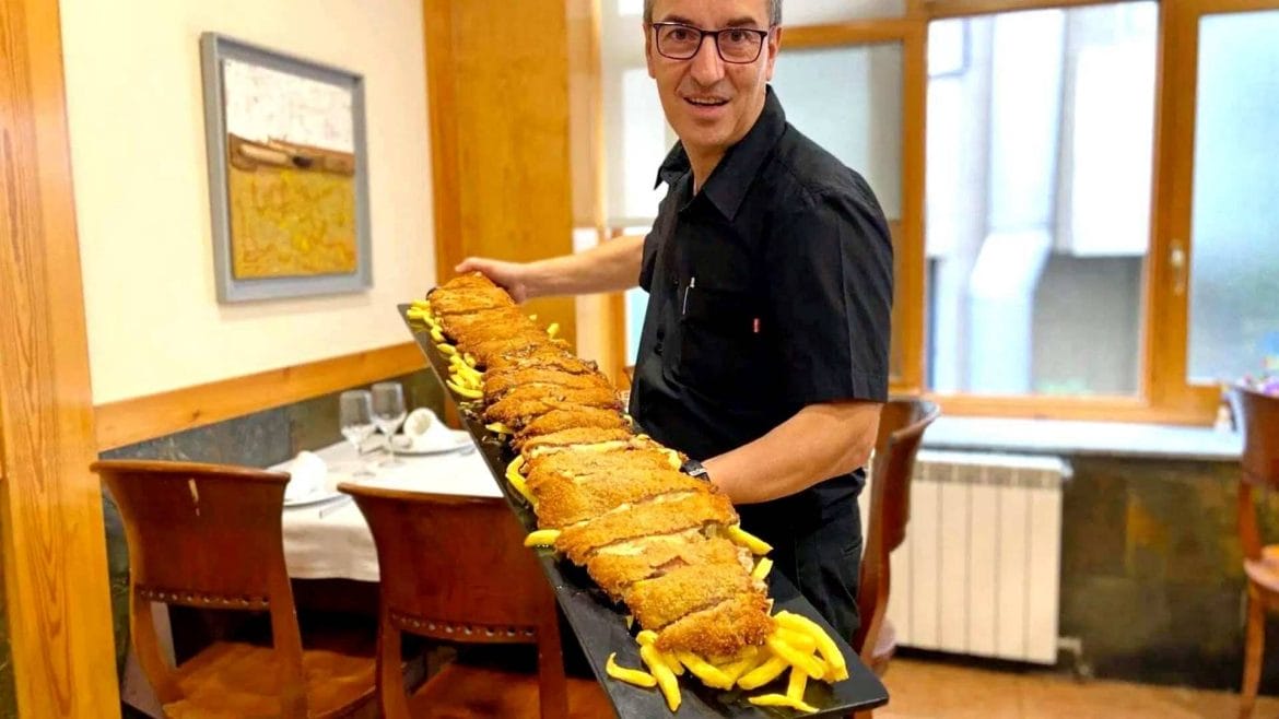 Restaurante Urumea: cachopos de un metro en Madrid