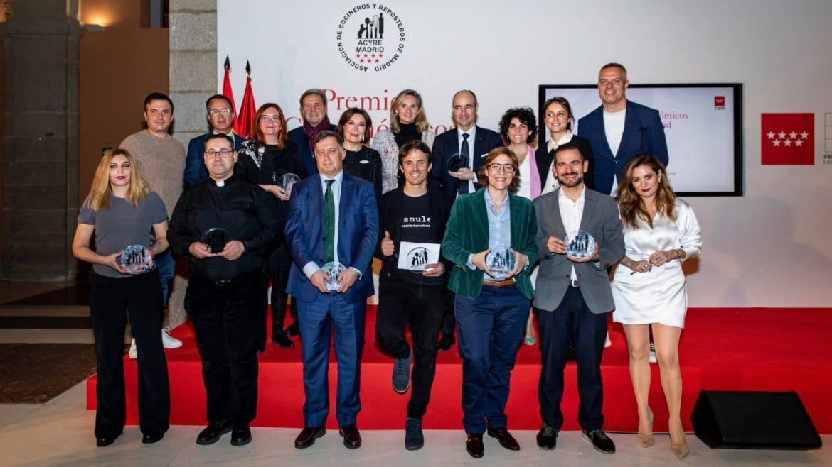 Ganadores de los Premios Gastronómicos ACYRE Madrid en 2022