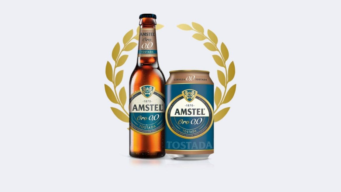 La cervecera neerlandesa nunca decepciona y la Amstel Oro 0,0% no es una excepción