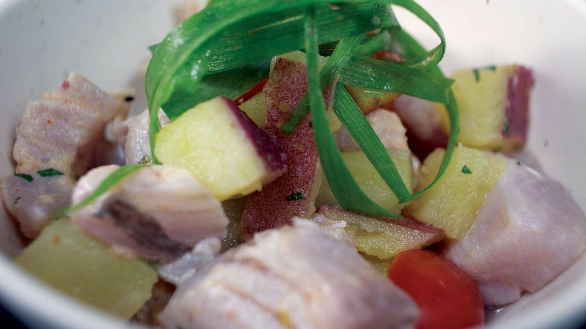 La gastronomía peruana está reconocida como Patrimonio Cultural de las Américas para el Mundo gracias a platos como el cebiche