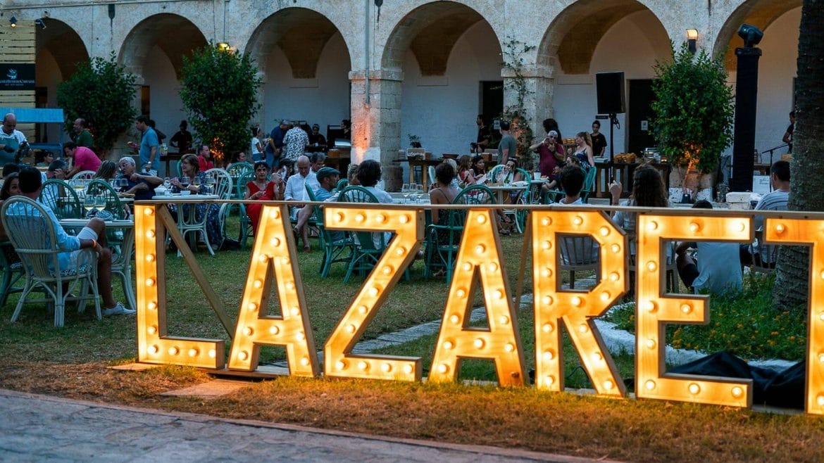 El recinto de Lazareto Gastro & Music Festival 202