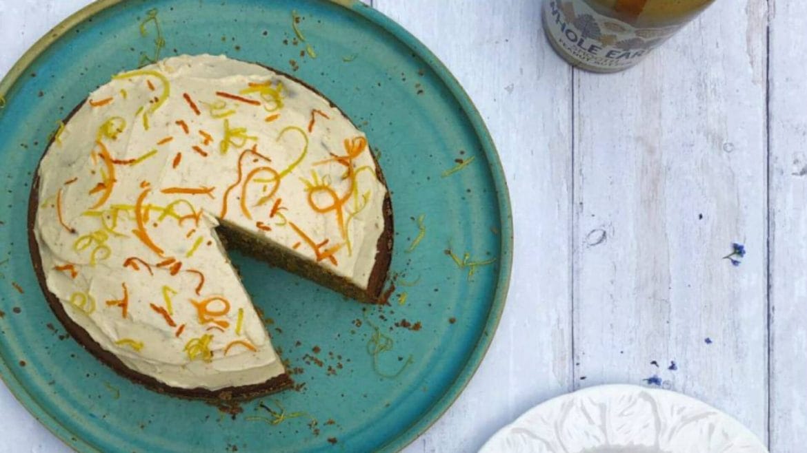 Receta de Tarta de Zanahoria con Crema de Cacahuete: ¡Irresistible!