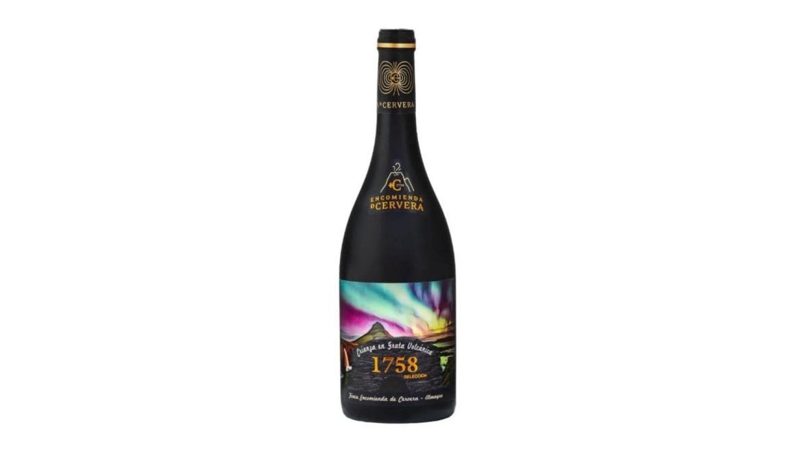 Encomienda de Cervera 1758 Selección 2019 primer vino del mundo sin contaminación electromagnética